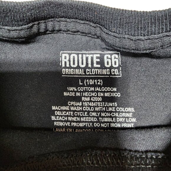 Route 66 Youth Tee Need Some Space Astronaut Graphic T-Shirt Black L 10/12‎ - Picture 3 of 4